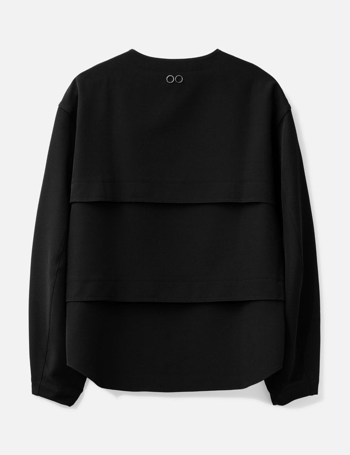 PLATED COCOON LONG SLEEVE