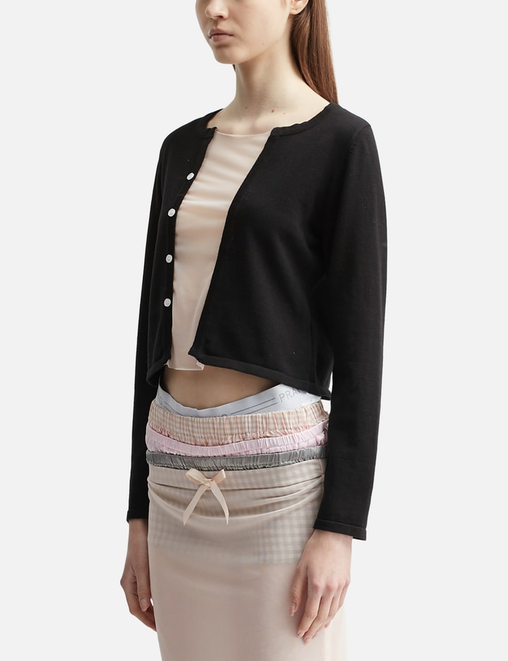 Mesh Layered Cardigan