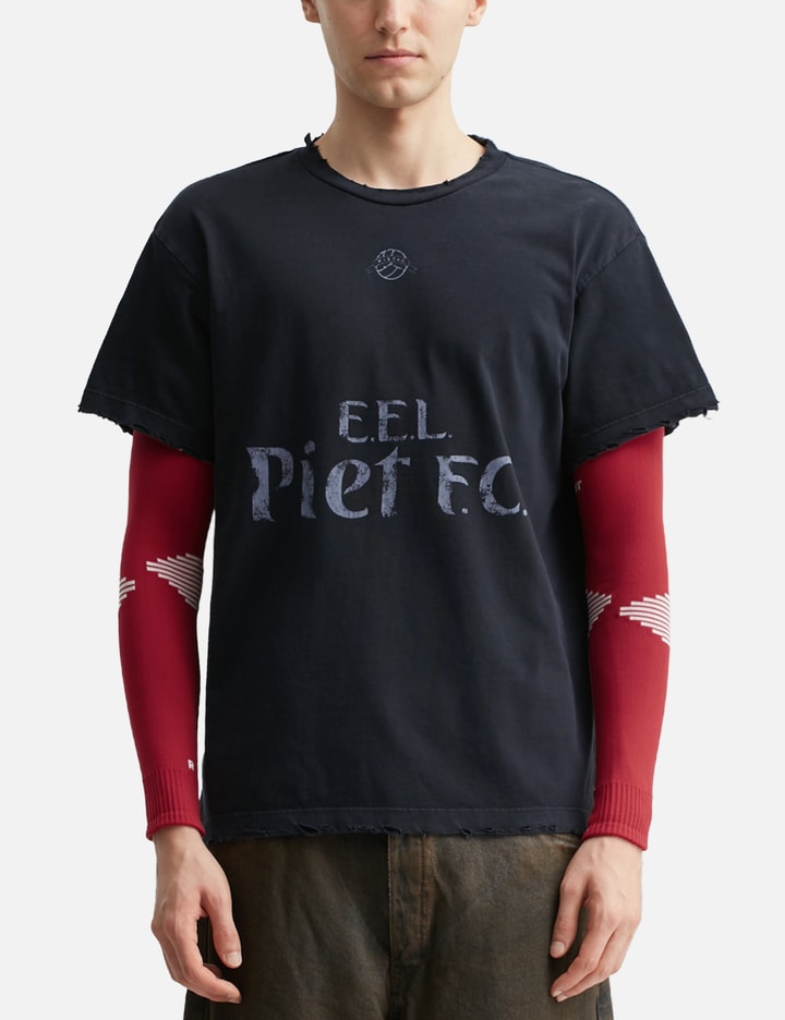 F.C. Knitted Sleeve T-shirt
