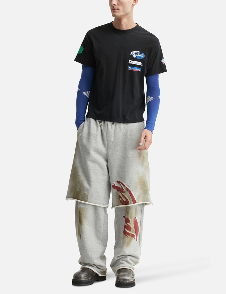 Piet F.C. Knitted Sleeve T-shirt