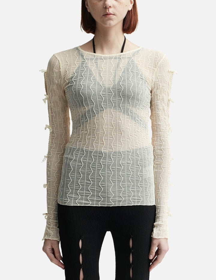 Ross Bow Long Sleeve Top