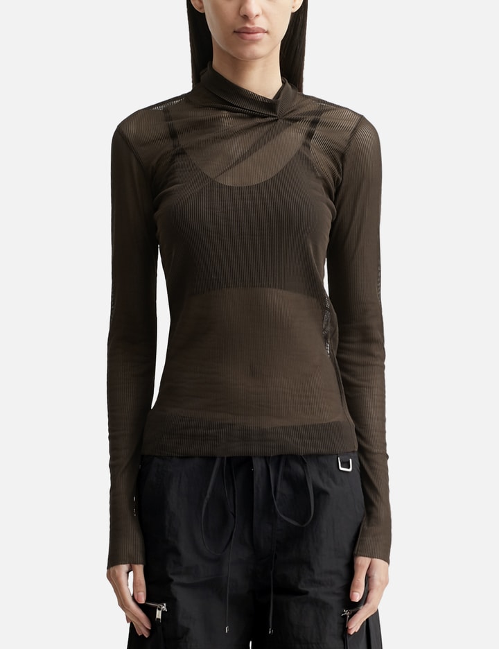 Pulled Neck Long Sleeve