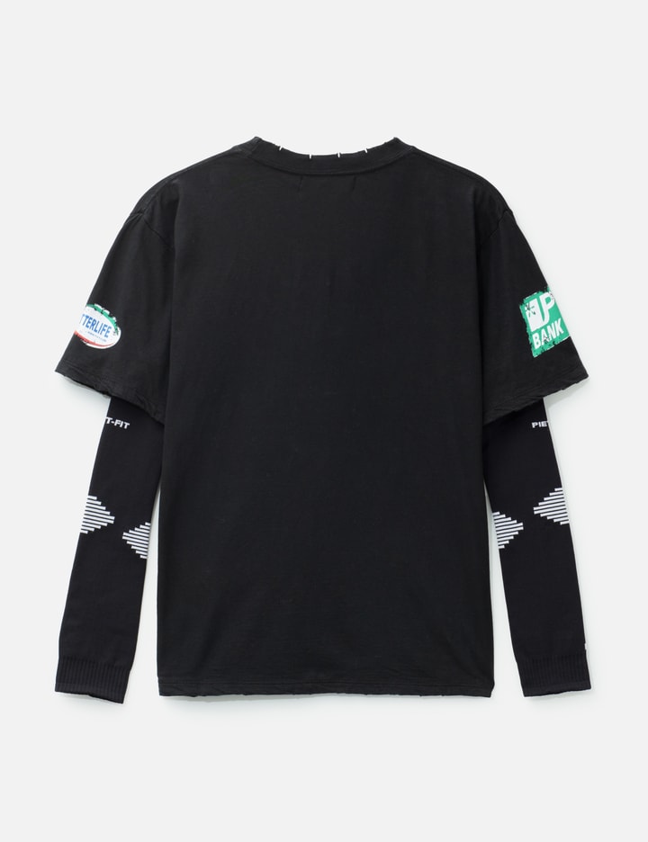 Piet F.C. Knitted Sleeve T-shirt