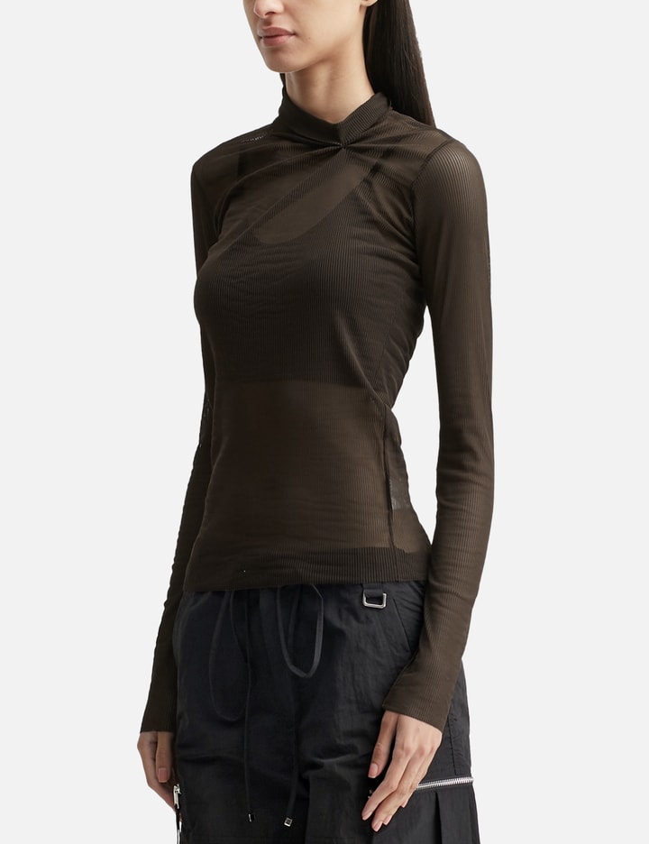 Pulled Neck Long Sleeve