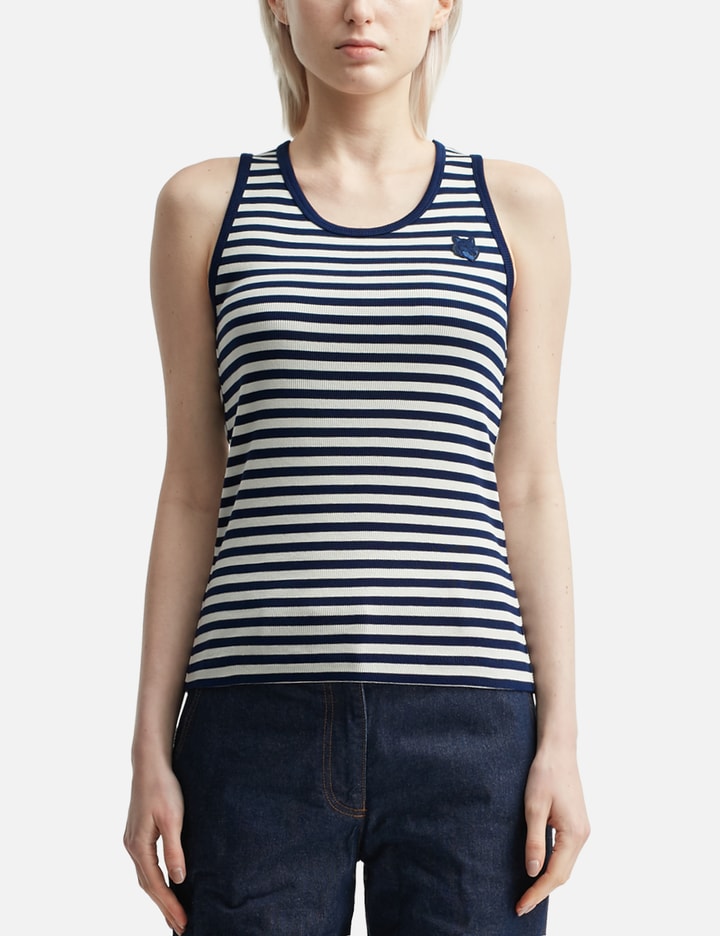 Bold Fox Head Patch Ribbed Tank Top