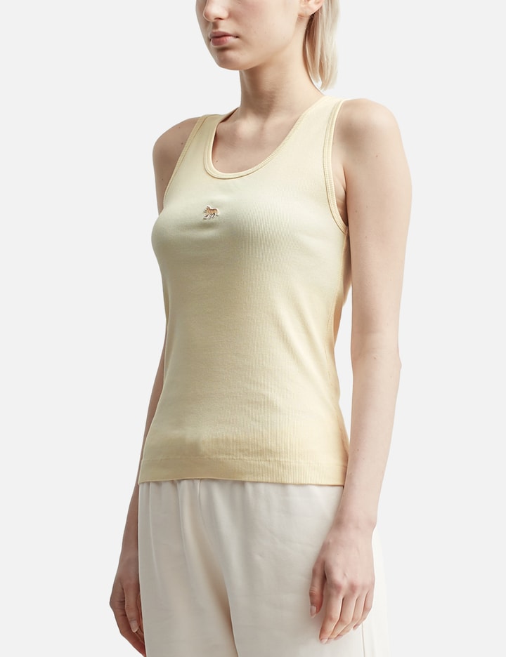 BABY FOX PATCH RIBBED TANK TOP