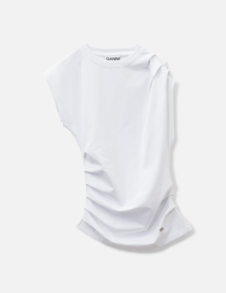 Top In Draped Jersey