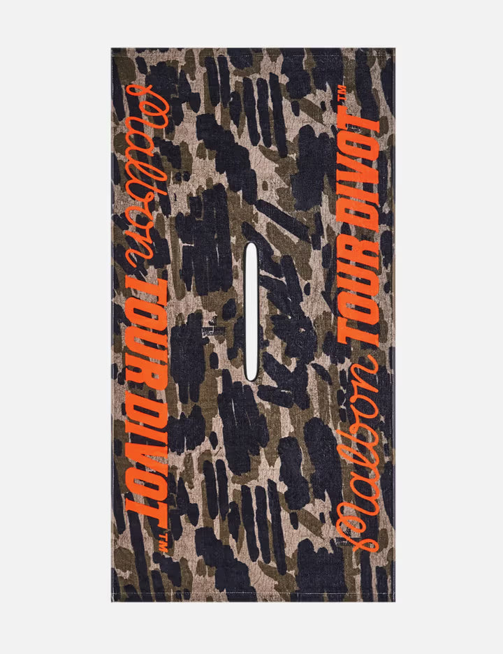Tour Divot Camo Golf Towel