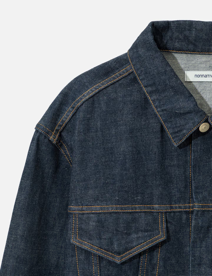 Trucker Blouson Cotton 13.5oz Denim OW
