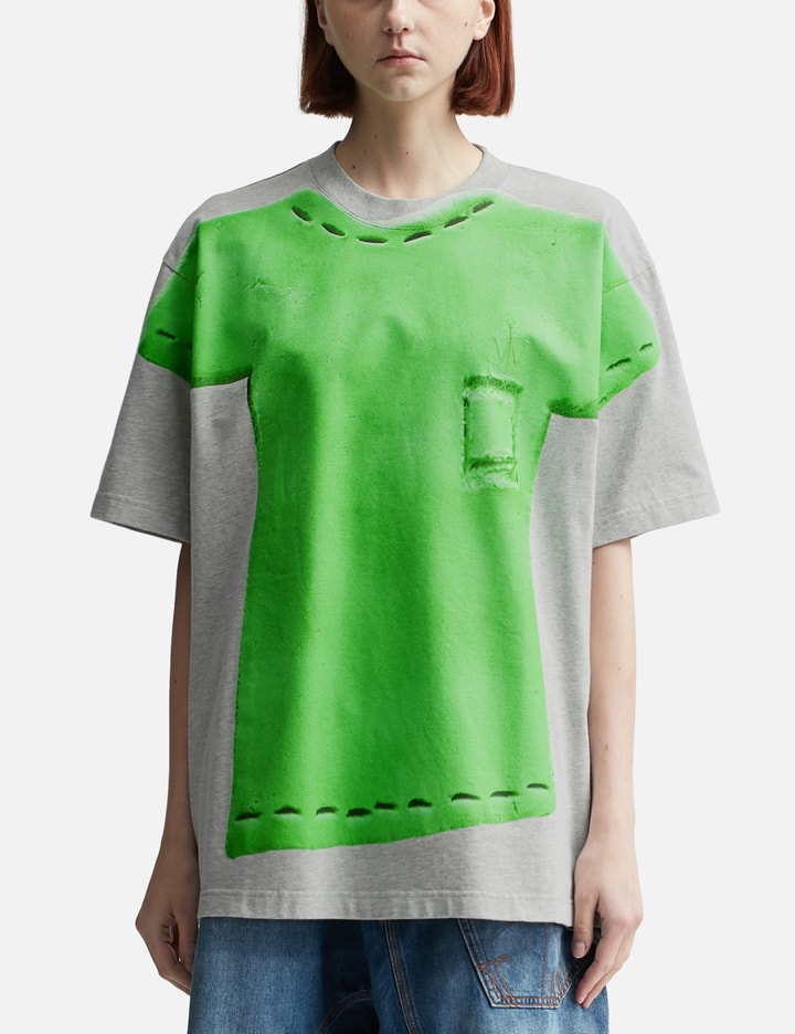 CLAY TROMPE L'OEIL PRINT T-SHIRT