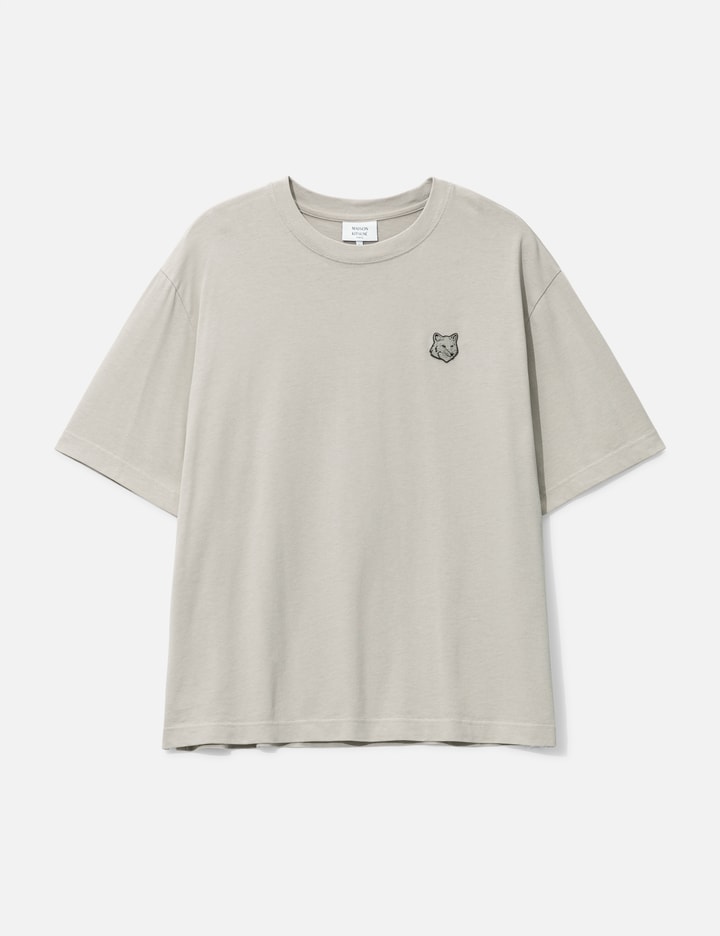 BOLD FOX HEAD PATCH OVERSIZE TEE SHIRT