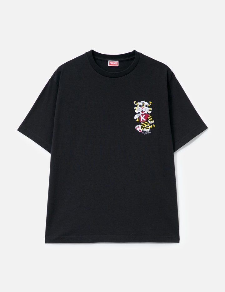 'KENZO Wild Tiger' Embroidered Oversized T-shirt