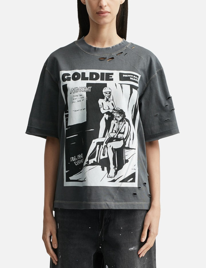 Acid Distressed Washed T-Shirt