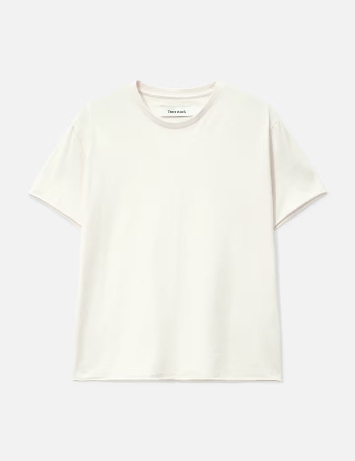 Garment Dyed Raw Edge T-Shirt