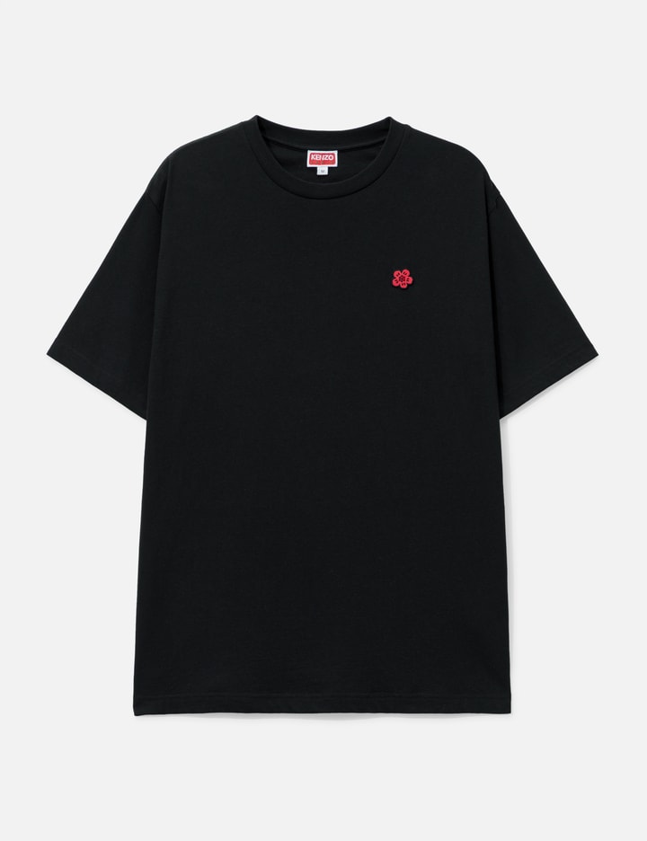 'Boke Flower' Embroidered T-shirt in Cotton