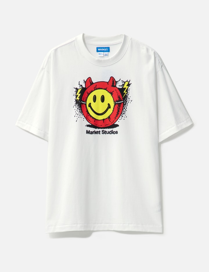 SMILEY MASKED T-SHIRT