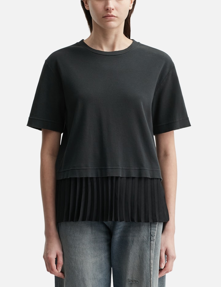 Pleated T-shirt