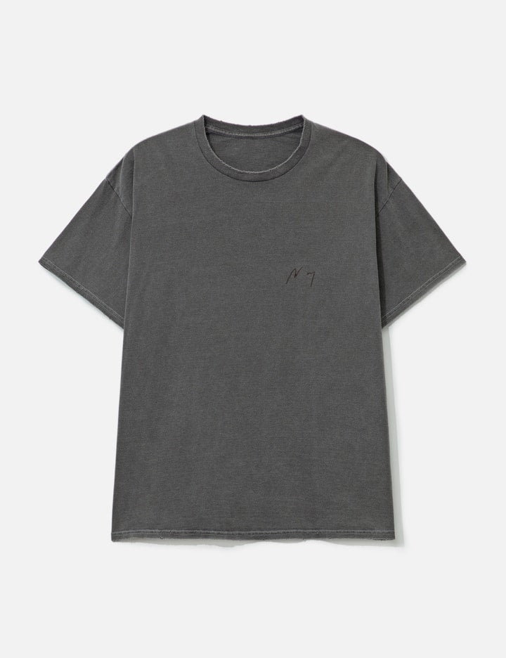 Embroidery Dyed T-shirt