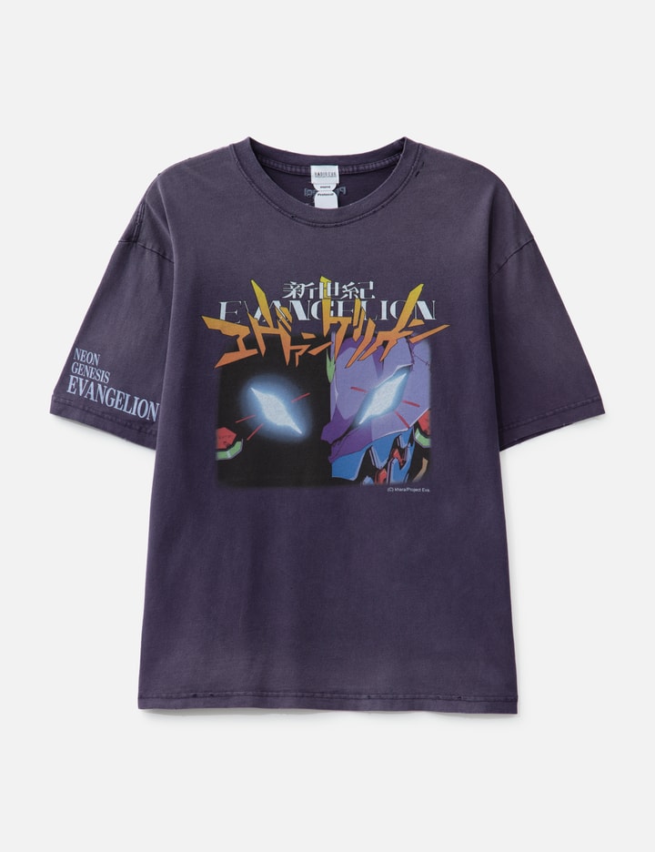Neon Genesis Evangelion x Protocol-Index Overdyed Vintage Evangelion Unit-01 T-shirts