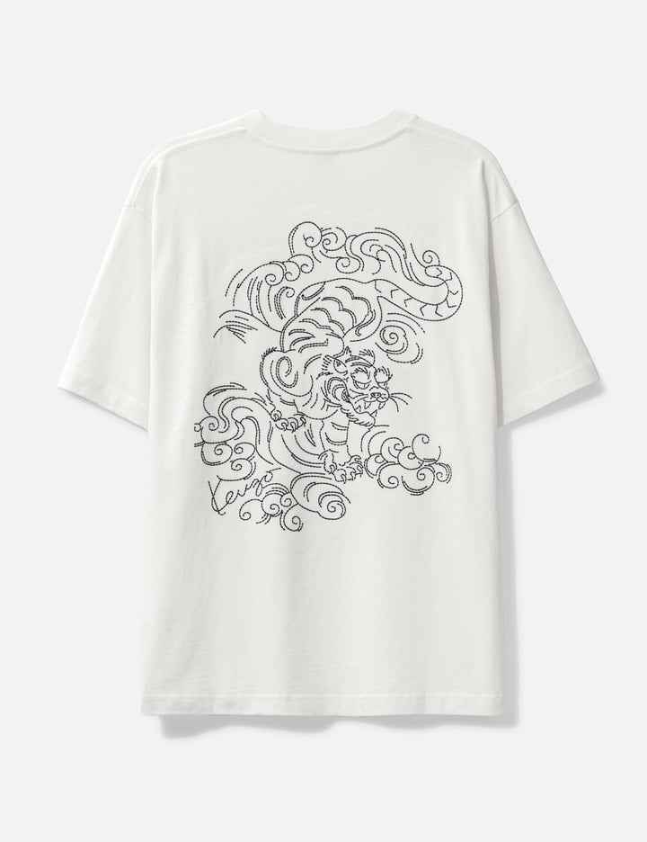 'Kenzo Star Tiger' Oversized Embroidered T-shirt