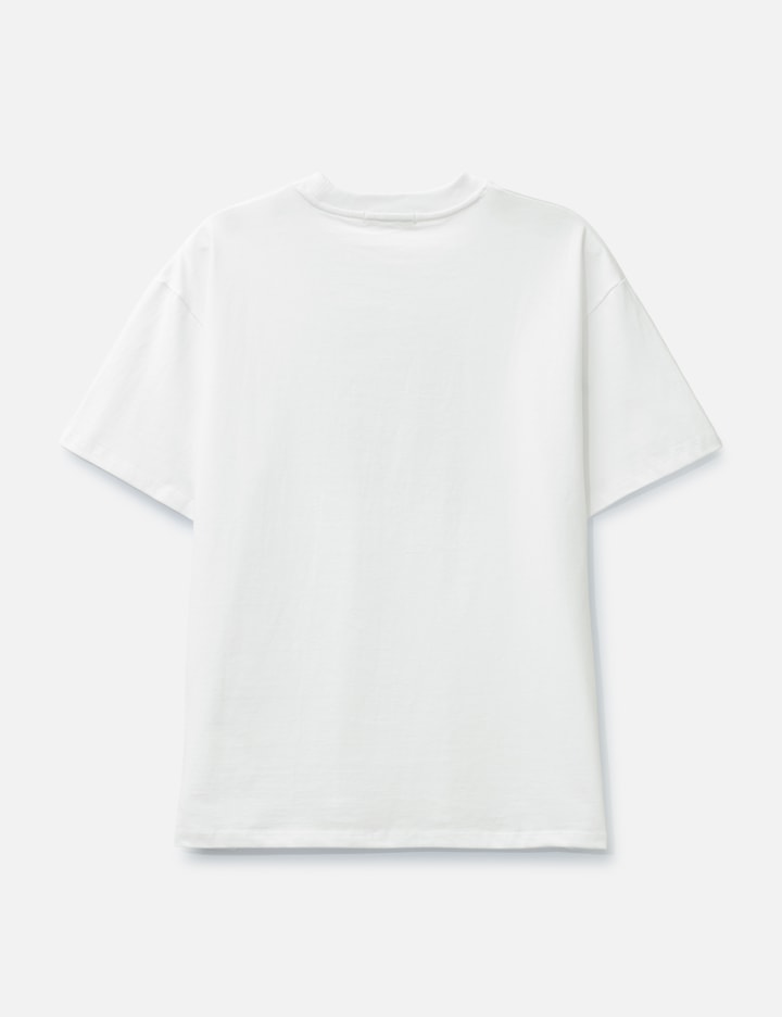 D Accent Crack Logo T-Shirts White