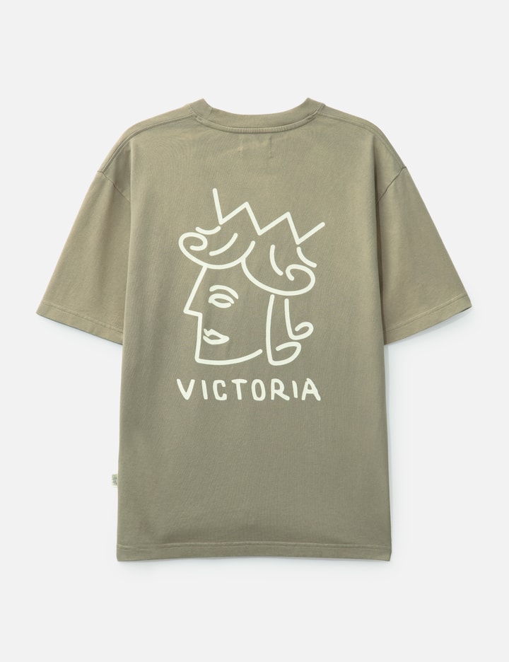 Sun Faded Queenhead Logo Short Sleeve T-shirt