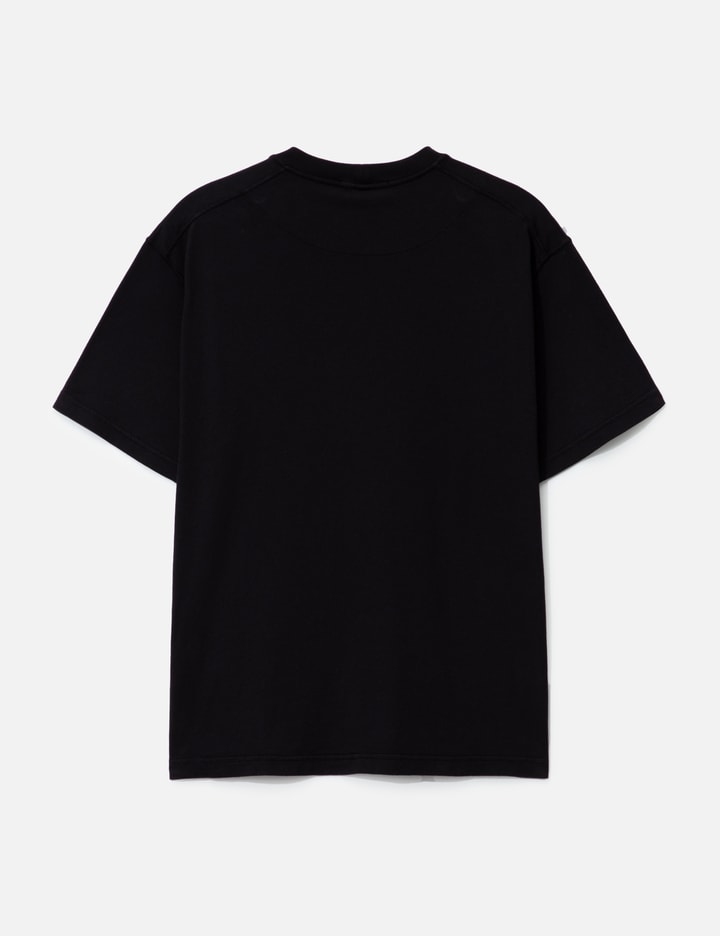 Organic Cotton Jersey 'Fissato' Effect Short Sleeve T-shirt