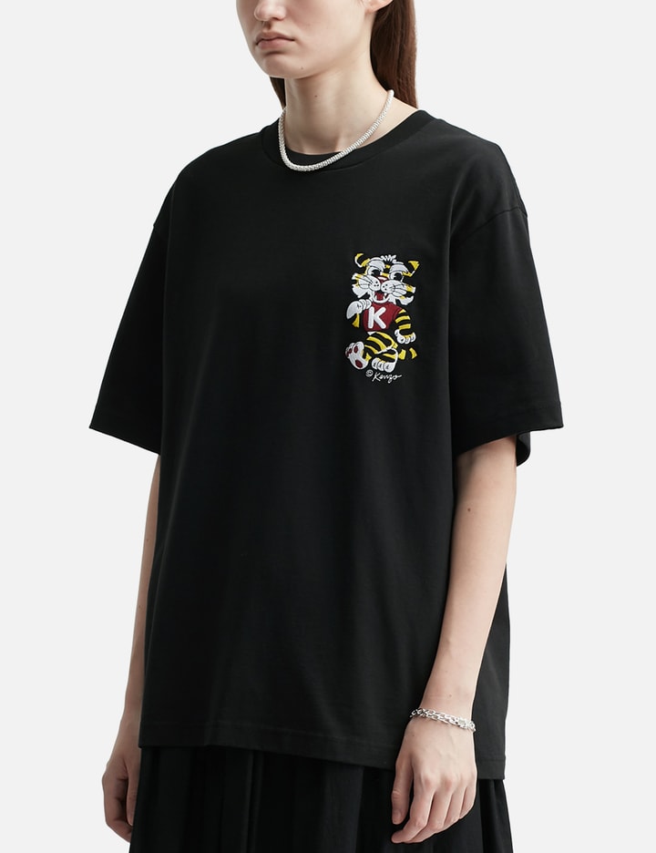 'KENZO Wild Tiger' Embroidered Oversized T-shirt