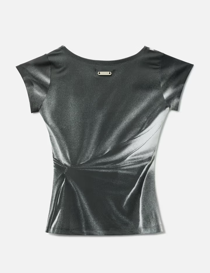 Pearl Necklace Printed T-Shirt