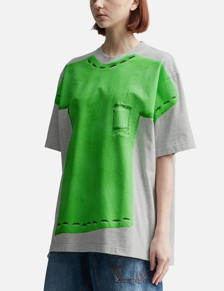 CLAY TROMPE L'OEIL PRINT T-SHIRT