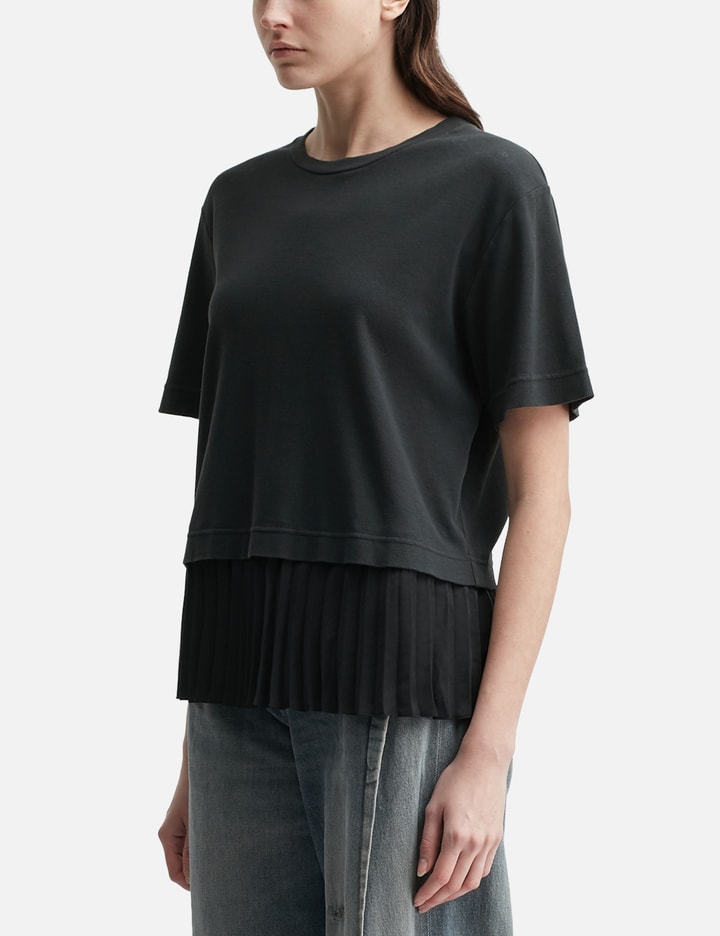 Pleated T-shirt