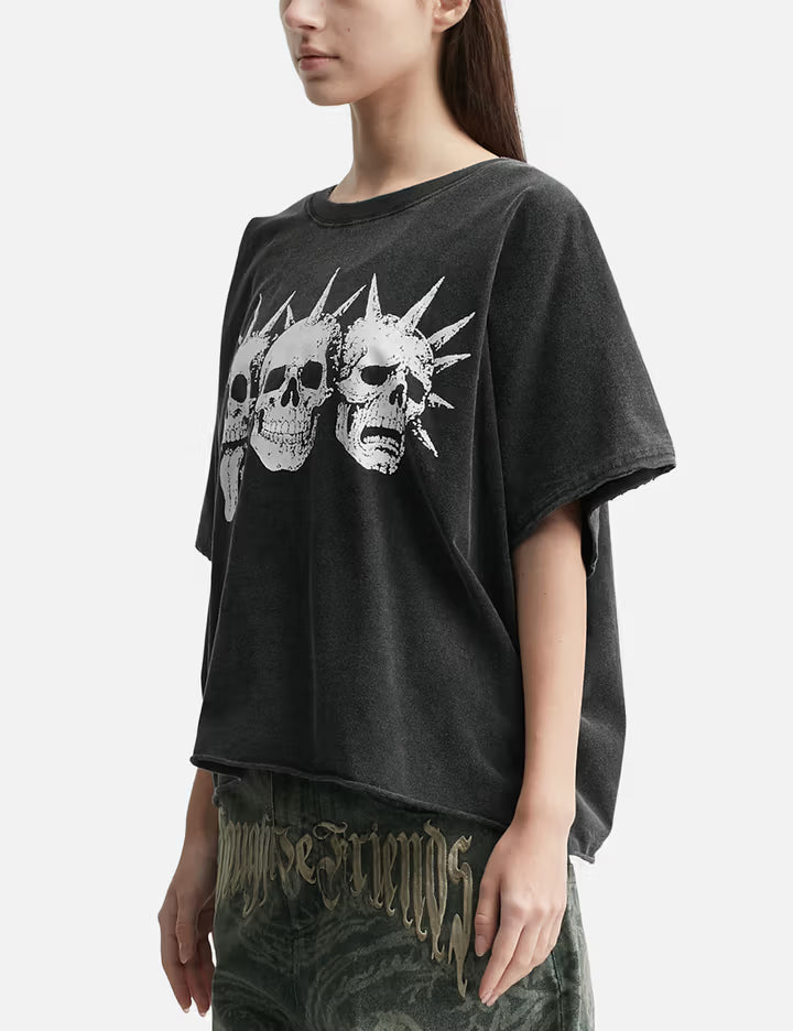"Tavius" 3 Faces Loose T-Shirt