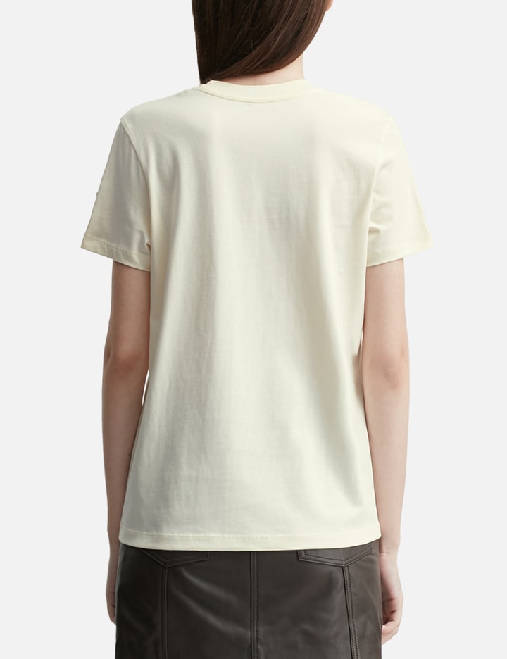 Embroidered Tonal Logo Cotton T-Shirt