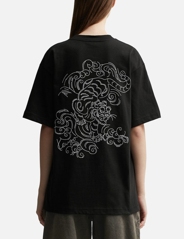 'Kenzo Star Tiger' Oversized Embroidered T-shirt