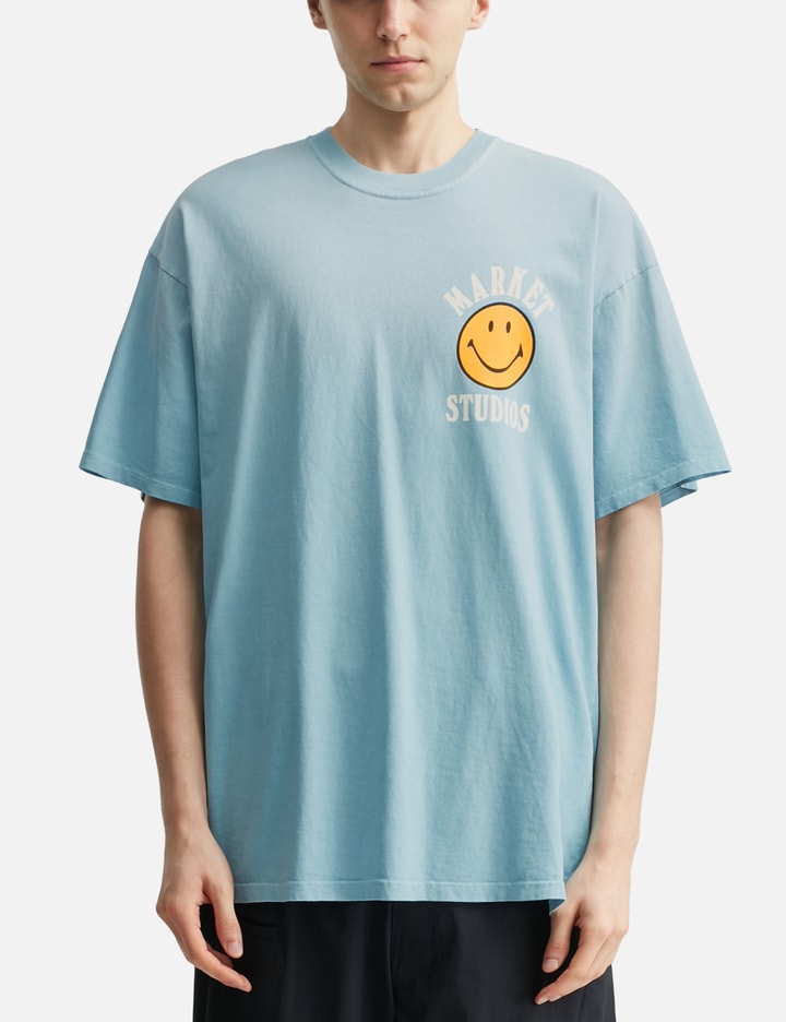Market x Smiley Upside Down Lockup T-Shirt