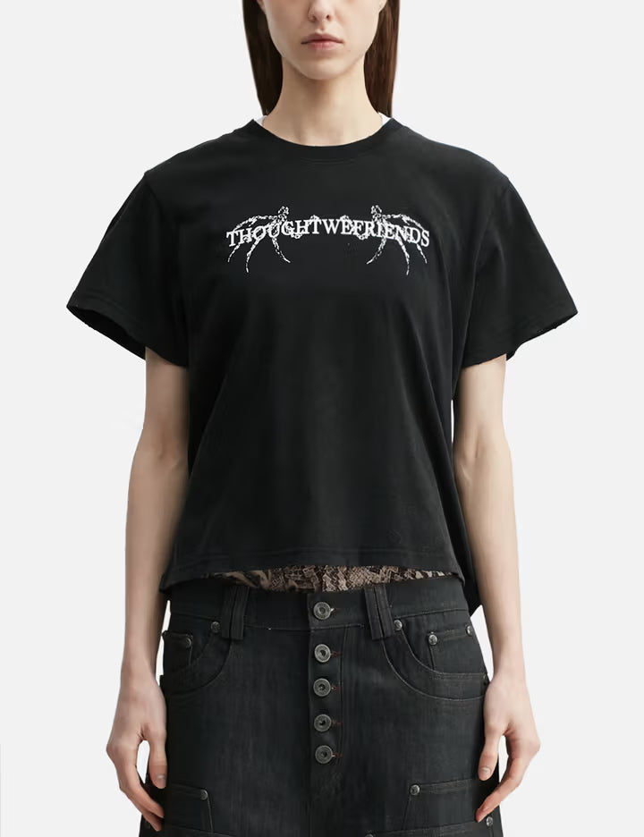"Orius" Bone Wings Fitted T-Shirt