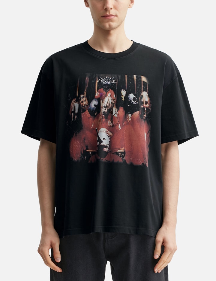 Pleasures x Slipknot Self Titled Ringer Shirt