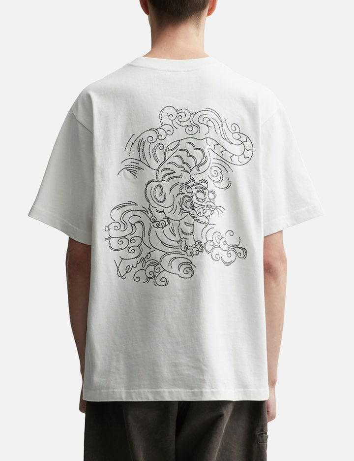 'Kenzo Star Tiger' Oversized Embroidered T-shirt