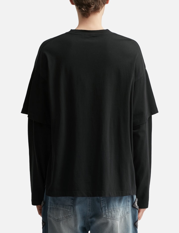 Graphic Double Layer Tee (American Flag)