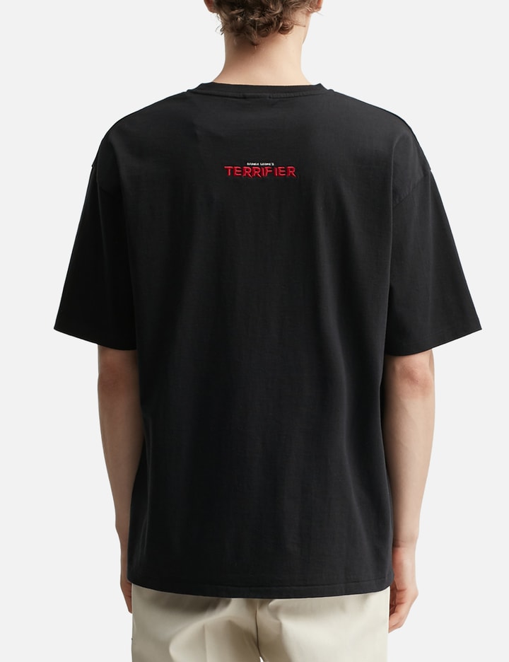 Terrifier / Washed Heavy Weight Crew Neck T-shirt ( Type-2 )