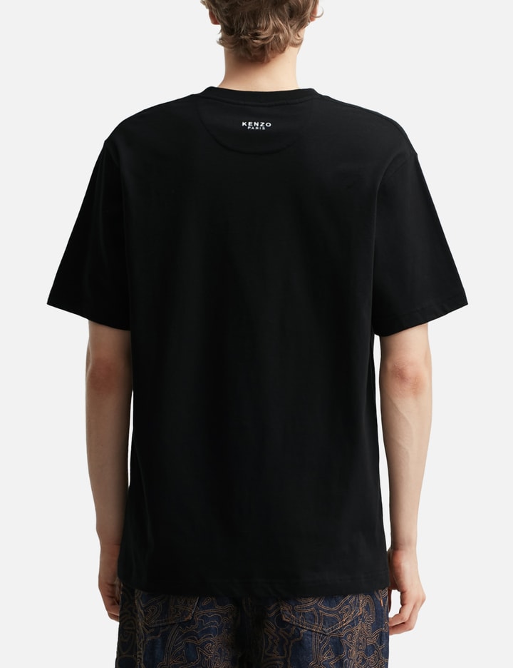 'Boke Flower' Embroidered T-shirt in Cotton