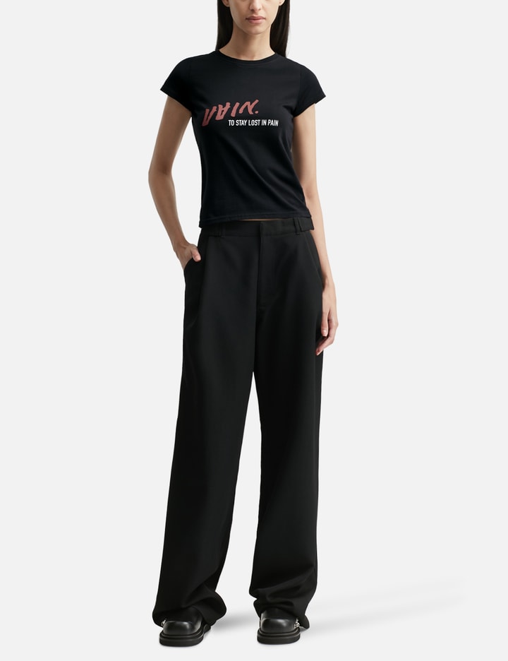 Stay Lost In Pain Fitted T-shirt