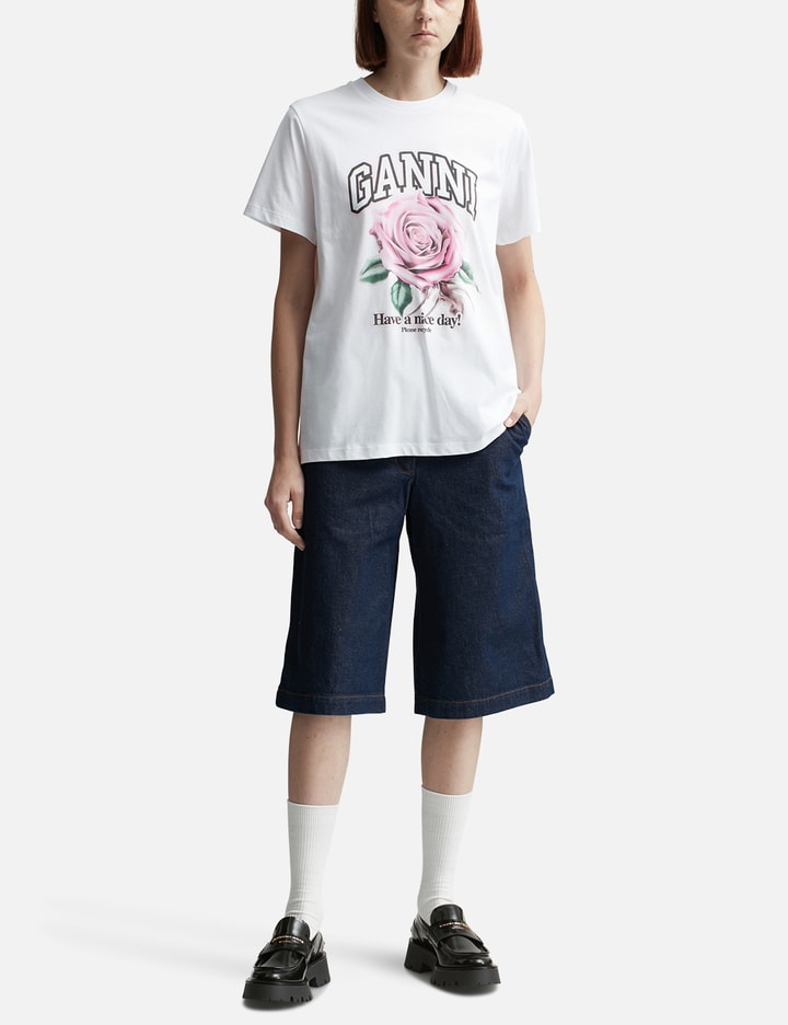 Basic Jersey Rose Relaxed T-shirt