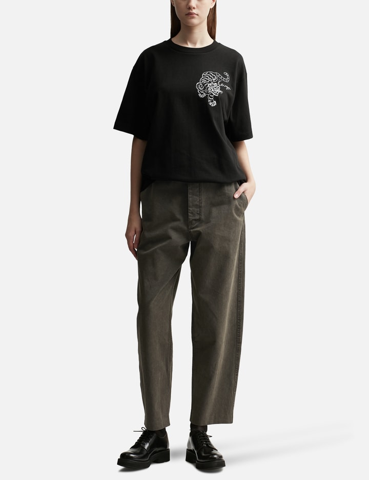 'Kenzo Star Tiger' Oversized Embroidered T-shirt