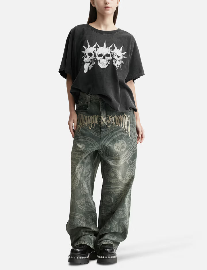 "Tavius" 3 Faces Loose T-Shirt