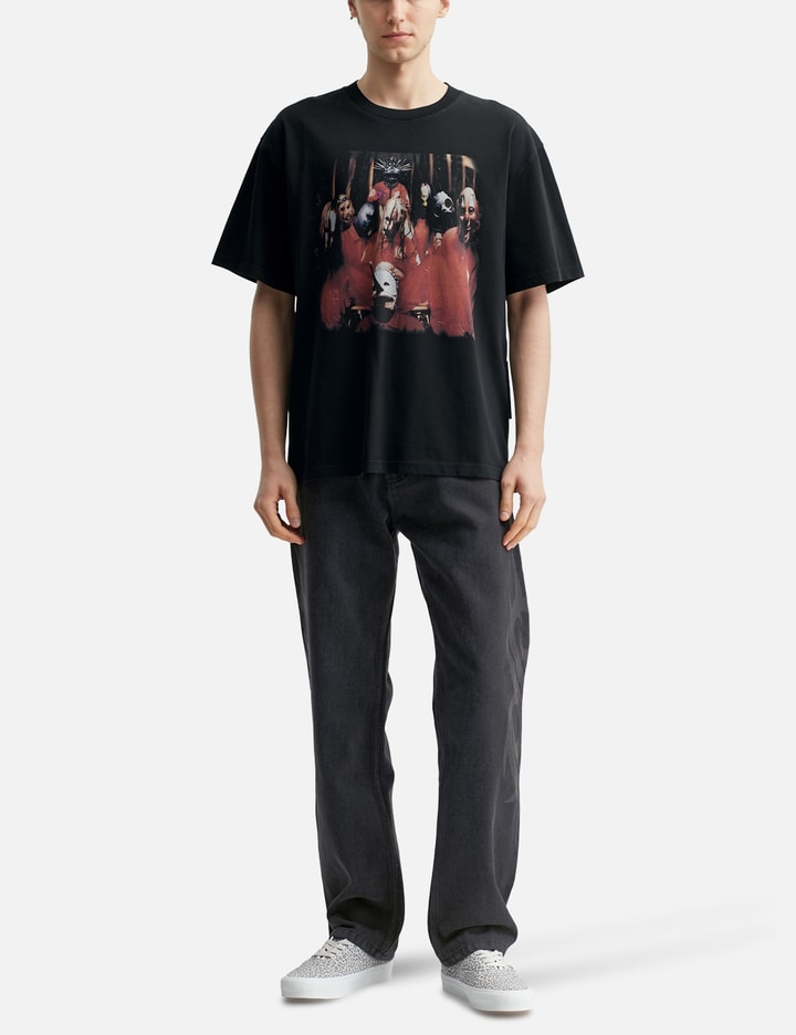 Pleasures x Slipknot Self Titled Ringer Shirt
