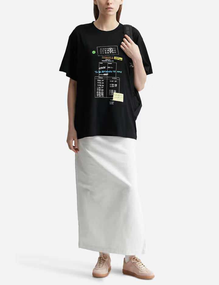 Stamp Print T-Shirt
