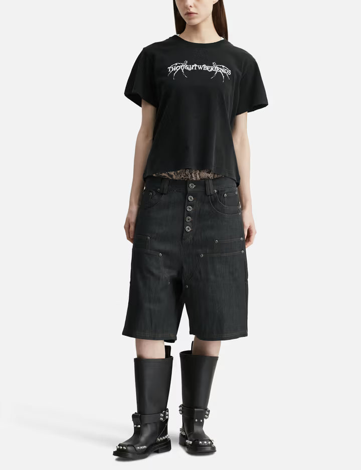 "Orius" Bone Wings Fitted T-Shirt