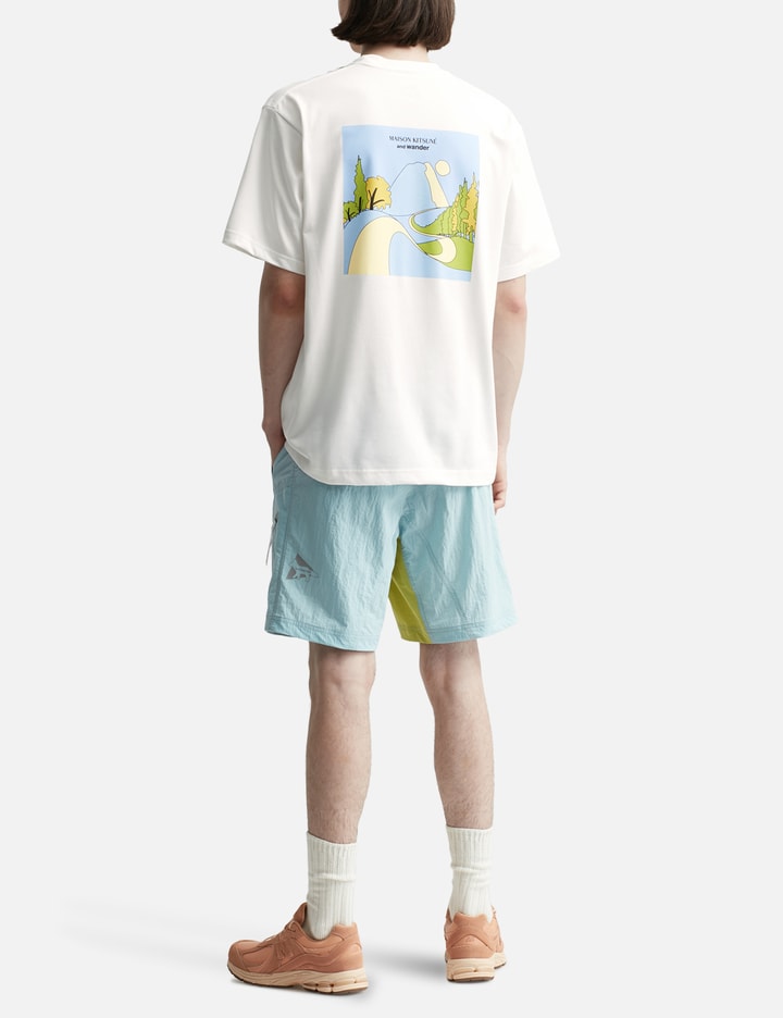 and Wander x Maison Kitsuné Dry Cotton T Mountain