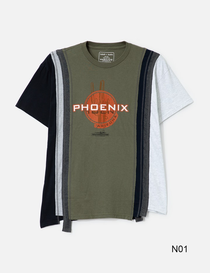 7 Cut Wide T-Shirt - College